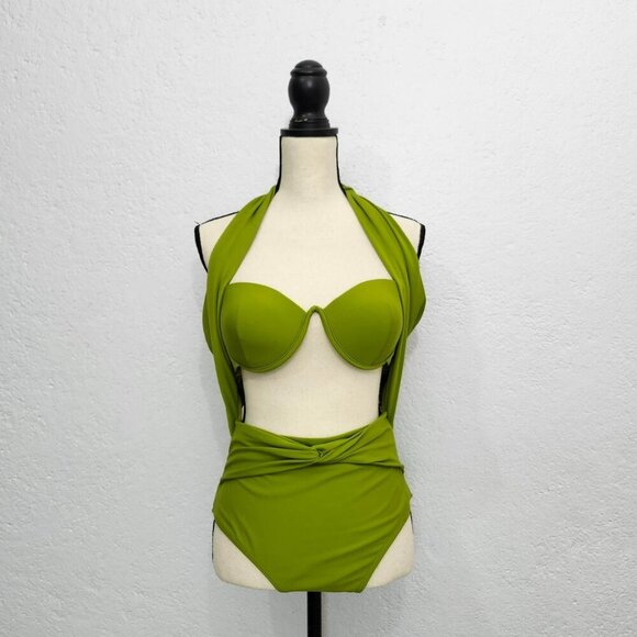 NWT Andrea Iyamah Amina multi way One Piece bathing suit - Picture 1 of 5